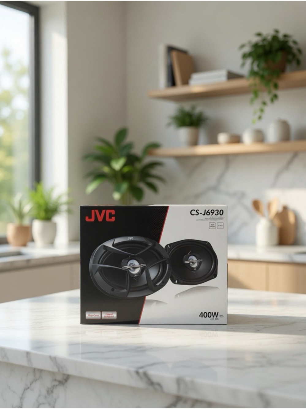 JVC CS-J6930 6x9” 3-Way Coaxial Car Speakers